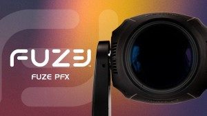 Elation launches compact Fuze PFX for profile and FX lighting
