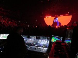 Dua Lipa on tour with DiGiCo Quantum consoles