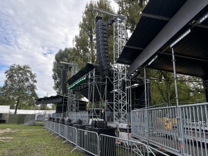 Coda Audio CiRay bei Rheingrün Open Air im Einsatz