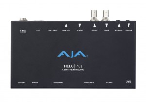 AJA debuts new Helo Plus features