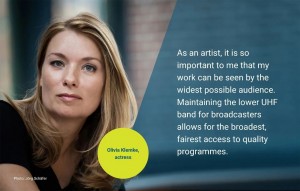 Schauspielerin Olivia Klemke ist das Gesicht der „Call to Europe 2023“-Kampagne