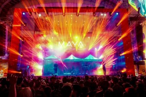 Coda Audio AiRay and ViRay supplied for outdoor city centre stage in Chiang Mai
