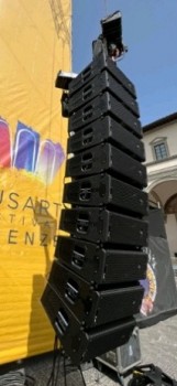 DAS Audio introduces Sara-100 system at MusArt Festival in Florence