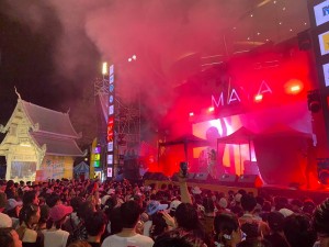Coda Audio AiRay and ViRay supplied for outdoor city centre stage in Chiang Mai