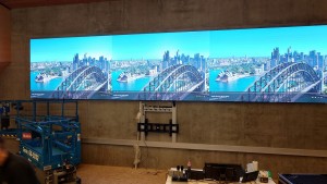 Alfalite LED screen installed at Norwegian School of Economics