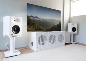 Genelec enthusiast chooses custom solution for his home TV setup