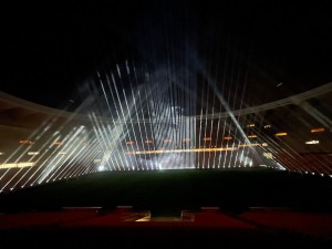 Ayrton Cobra and Perseo Beam illuminate 2025 Copa del Rey Final opening show