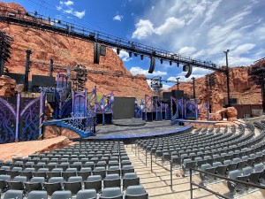 Elation Proteus Maximus in Tuacahn-Amphitheater im Einsatz