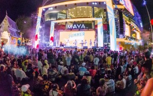 Coda Audio AiRay and ViRay supplied for outdoor city centre stage in Chiang Mai