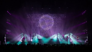 Aitana on tour with Elation Rayzor 760 wash/effect lights