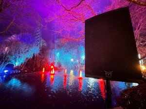 Nearly 500 Martin Audio speakers help bring Tulleys Farm Christmas Light Festival to life