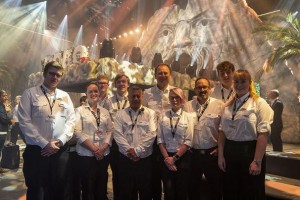 Six students support Robe team at PLASA