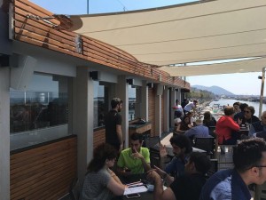 Yamaha sound system installed at Salerno’s Embarcadero