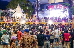 Coda Audio AiRay and ViRay supplied for outdoor city centre stage in Chiang Mai