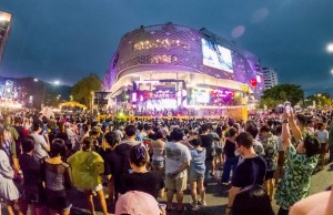 Coda Audio AiRay and ViRay supplied for outdoor city centre stage in Chiang Mai